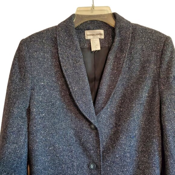 Bonnie & Norma Jacket with Pockets Wool Silk - Picture 10 of 11